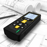 hello word  Mileseey X6 laser distance meter electronic roulette digital tape rangefinder trena metro laser range finder measuring tape