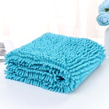 Multipurpose Pet Drying Towel Ultra-absorbent Dog Bath Soft Towel Blanket fiber chenille Puppy Dog clean Towel Pet Product