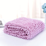Multipurpose Pet Drying Towel Ultra-absorbent Dog Bath Soft Towel Blanket fiber chenille Puppy Dog clean Towel Pet Product