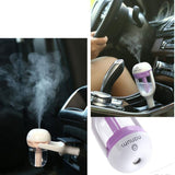 dasda  NANUM 12V Car Steam Air Humidifier Aroma Diffuser Mini Air Purifier Aromatherapy Essential Oil Diffuser Mist Maker Fogger
