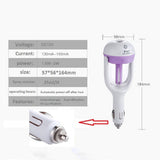 dasda  NANUM 12V Car Steam Air Humidifier Aroma Diffuser Mini Air Purifier Aromatherapy Essential Oil Diffuser Mist Maker Fogger