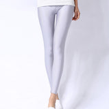 NDUCJSI Neon Leggings High Elastic Skinny Pants Thin Legins Workout Slim Pants Casual Spandex Legging Sexy Solid Candy Jeggings - app80