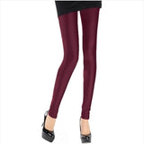 NDUCJSI Neon Leggings High Elastic Skinny Pants Thin Legins Workout Slim Pants Casual Spandex Legging Sexy Solid Candy Jeggings - app80