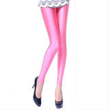 NDUCJSI Neon Leggings High Elastic Skinny Pants Thin Legins Workout Slim Pants Casual Spandex Legging Sexy Solid Candy Jeggings - app80