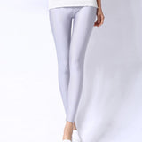 NDUCJSI Neon Leggings High Elastic Skinny Pants Thin Legins Workout Slim Pants Casual Spandex Legging Sexy Solid Candy Jeggings - app80