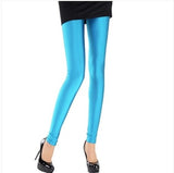 NDUCJSI Neon Leggings High Elastic Skinny Pants Thin Legins Workout Slim Pants Casual Spandex Legging Sexy Solid Candy Jeggings - app80