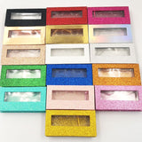 NEW 10/20/40pcs wholesale square false eyelash packaging box fake 3d mink eyelashes boxes faux cils magnetic case lashes empty