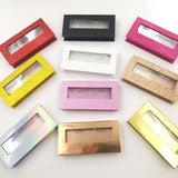 NEW 10/20/40pcs wholesale square false eyelash packaging box fake 3d mink eyelashes boxes faux cils magnetic case lashes empty