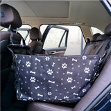 NEW Dog Travel Portable Foldable Car Hammock Carrier Basket Waterproof Safety Car Back Seat Covers Pet Dog Carrying Accessories