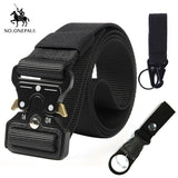 dasda  NO.ONEPAUL Tactical belt Military high quality Nylon men's training belt metal multifunctional buckle outdoor sports hook new