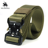 dasda  NO.ONEPAUL Tactical belt Military high quality Nylon men's training belt metal multifunctional buckle outdoor sports hook new