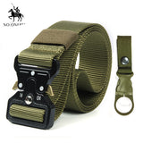 dasda  NO.ONEPAUL Tactical belt Military high quality Nylon men's training belt metal multifunctional buckle outdoor sports hook new