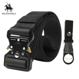 dasda  NO.ONEPAUL Tactical belt Military high quality Nylon men's training belt metal multifunctional buckle outdoor sports hook new