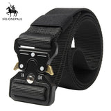 dasda  NO.ONEPAUL Tactical belt Military high quality Nylon men's training belt metal multifunctional buckle outdoor sports hook new