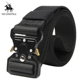 dasda  NO.ONEPAUL Tactical belt Military high quality Nylon men's training belt metal multifunctional buckle outdoor sports hook new