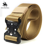 dasda  NO.ONEPAUL Tactical belt Military high quality Nylon men's training belt metal multifunctional buckle outdoor sports hook new