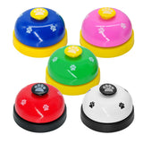 Neue Pet Anruf Glocke Spielzeug für Hund Fütterung Ringer Pet IQ Training Squeak Interaktive Belling Spielzeug Katze Kätzchen Welpen Lebensmittel feed Erinnerung - app80