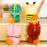 New 20-50cm Cute squirrel Shiba Inu Dog Plush Toy Stuffed Soft Animal Corgi Chai Pillow Christmas Gift for Kids Kawaii Valentine