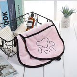 ssss  New 23*63cm Quick Drying Pet Fiber Towel Ultra-Absorbent Dog Cat BathShower Cleaning Handkerchief Necessary Peshqir