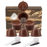 New 3rd Generation Nescafe Dolce Gusto Coffee Capsule Pod Filters Cup Refillable Reusable Dolci Gusto Coffee Dripper Tea Baskets