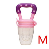 New Baby Food Pacifier Clips Soother Holder Baby Nipple Feeder Silicone Pacifier Fruits Infant Feeding Supplies Soother Nipples