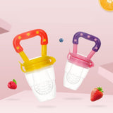 New Baby Food Pacifier Clips Soother Holder Baby Nipple Feeder Silicone Pacifier Fruits Infant Feeding Supplies Soother Nipples
