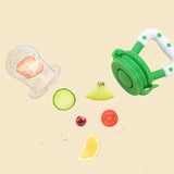 New Baby Food Pacifier Clips Soother Holder Baby Nipple Feeder Silicone Pacifier Fruits Infant Feeding Supplies Soother Nipples