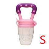 New Baby Food Pacifier Clips Soother Holder Baby Nipple Feeder Silicone Pacifier Fruits Infant Feeding Supplies Soother Nipples