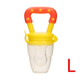 New Baby Food Pacifier Clips Soother Holder Baby Nipple Feeder Silicone Pacifier Fruits Infant Feeding Supplies Soother Nipples