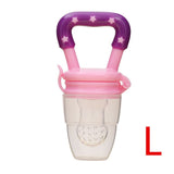 New Baby Food Pacifier Clips Soother Holder Baby Nipple Feeder Silicone Pacifier Fruits Infant Feeding Supplies Soother Nipples
