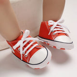 New Canvas Baby Sports Sneakers Shoes Newborn Baby Boys Girls First Walkers Shoes Infant Toddler Soft Sole Anti-slip Baby Shoes
