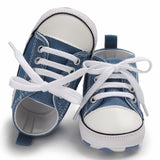 New Canvas Baby Sports Sneakers Shoes Newborn Baby Boys Girls First Walkers Shoes Infant Toddler Soft Sole Anti-slip Baby Shoes