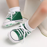 New Canvas Baby Sports Sneakers Shoes Newborn Baby Boys Girls First Walkers Shoes Infant Toddler Soft Sole Anti-slip Baby Shoes