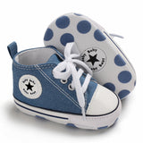 New Canvas Baby Sports Sneakers Shoes Newborn Baby Boys Girls First Walkers Shoes Infant Toddler Soft Sole Anti-slip Baby Shoes