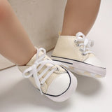 New Canvas Baby Sports Sneakers Shoes Newborn Baby Boys Girls First Walkers Shoes Infant Toddler Soft Sole Anti-slip Baby Shoes