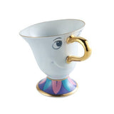 New Cartoon Beauty And The Beast Teapot Mug Mrs Potts Chip Tea Pot Cup One Set Lovely Gift
