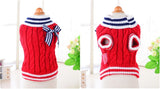ssss  New Classic Dog Clothes Warm Puppy Outfit Pet Jacket Coat Winter Dog Clothes Soft Cat Sweater Clothing For Small Dogs COOL01