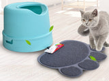 ssss  New Dog Bones Paw PVC Pet Dog Cat Feeding Mat Pad Pet Dish Bowl Food Water Feed Puppy Bed Blanket Table Mat Wipe Cleaning