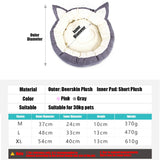 New Dual-use Pet Cat Bed Sleeping Nest Detachable Kitten House Padded Cat Dog Small Pets Rest Sofa Bed With Ball Pet Products
