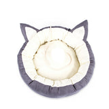 New Dual-use Pet Cat Bed Sleeping Nest Detachable Kitten House Padded Cat Dog Small Pets Rest Sofa Bed With Ball Pet Products