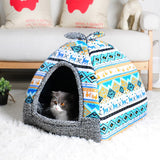 ssss  New Fashion Dog Flag Removable Cover Dog House Mat Dog Beds For Small Medium Dogs Pet Products House Pet Beds for Cats S/M/L