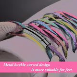 dasda  New Magnetic ShoeLaces Elastic Locking ShoeLace Special Creative No Tie Shoes lace Kids Adult Unisex Sneakers Laces strings