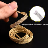 dasda  New Magnetic ShoeLaces Elastic Locking ShoeLace Special Creative No Tie Shoes lace Kids Adult Unisex Sneakers Laces strings