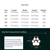 New Waterproof Warm Suede lining Big Dog Shoes Winter Large Pet Outdoor Long dog Boots Non-Slip Shoes For dogs 4pcs/set