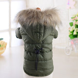 New Winter Pet Dog Clothes Super Warm Down Jacket For Small Dogs Waterproof Dog Coat Thicker Cotton Hoodies For Chihuahua XS-XL