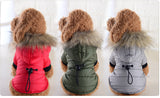 New Winter Pet Dog Clothes Super Warm Down Jacket For Small Dogs Waterproof Dog Coat Thicker Cotton Hoodies For Chihuahua XS-XL