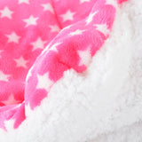 New Winter Warm Pet Dog Blanket Cute Dog Bed Mat Thick Coral Fleece Sleeping Bed Cover Cushion For Small Medium Dogs
