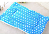 New Winter Warm Pet Dog Blanket Cute Dog Bed Mat Thick Coral Fleece Sleeping Bed Cover Cushion For Small Medium Dogs