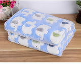 New dogs Cats Blanket Rabbit Travel Throw Blanket Manta Fleece Bedding on Sofa/Bed Portable Plaids Bedspread TV Blanket