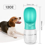 Newest Dog Water Bottle Cat Feeding Drinking Cup Outdoor Dog Water Dispenser Travel Dog Water Bowl For Small Large Dogs